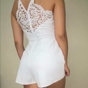 Francesca’s White Romper
